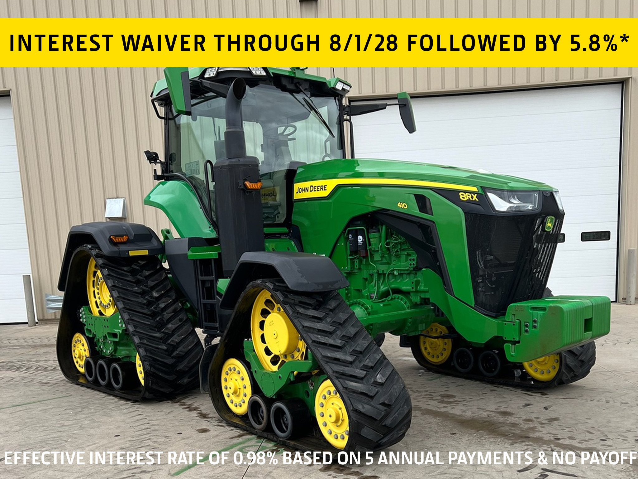 2021 John Deere 8RX 410 Image 1