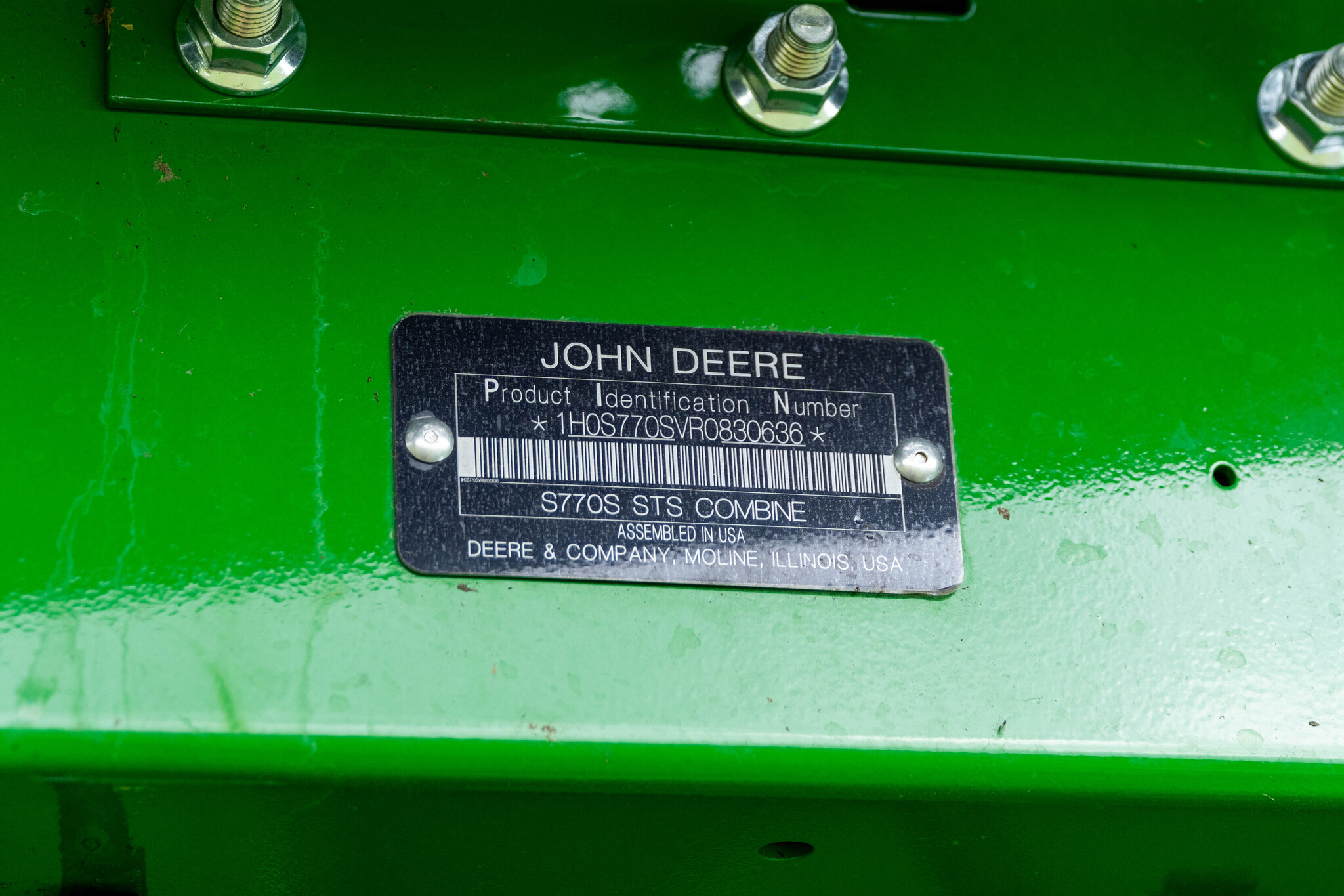 Used 2024 John Deere S770 Combines at Koenig Equipment in Anna, OH - PhotoXL49