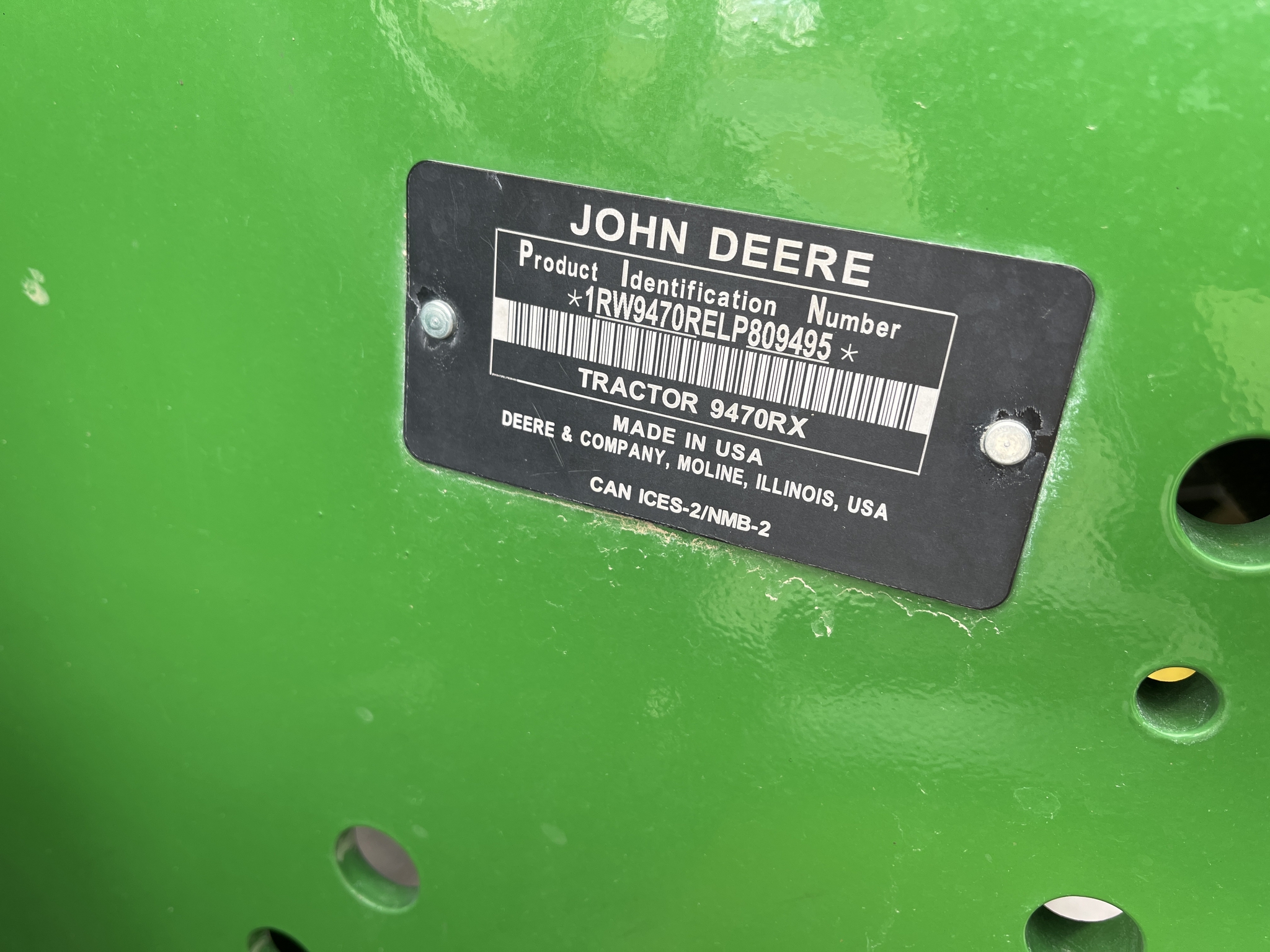 Used 2020 John Deere 9470RX Track Tractors at Koenig Equipment in Greenfield, IN - PhotoXL32