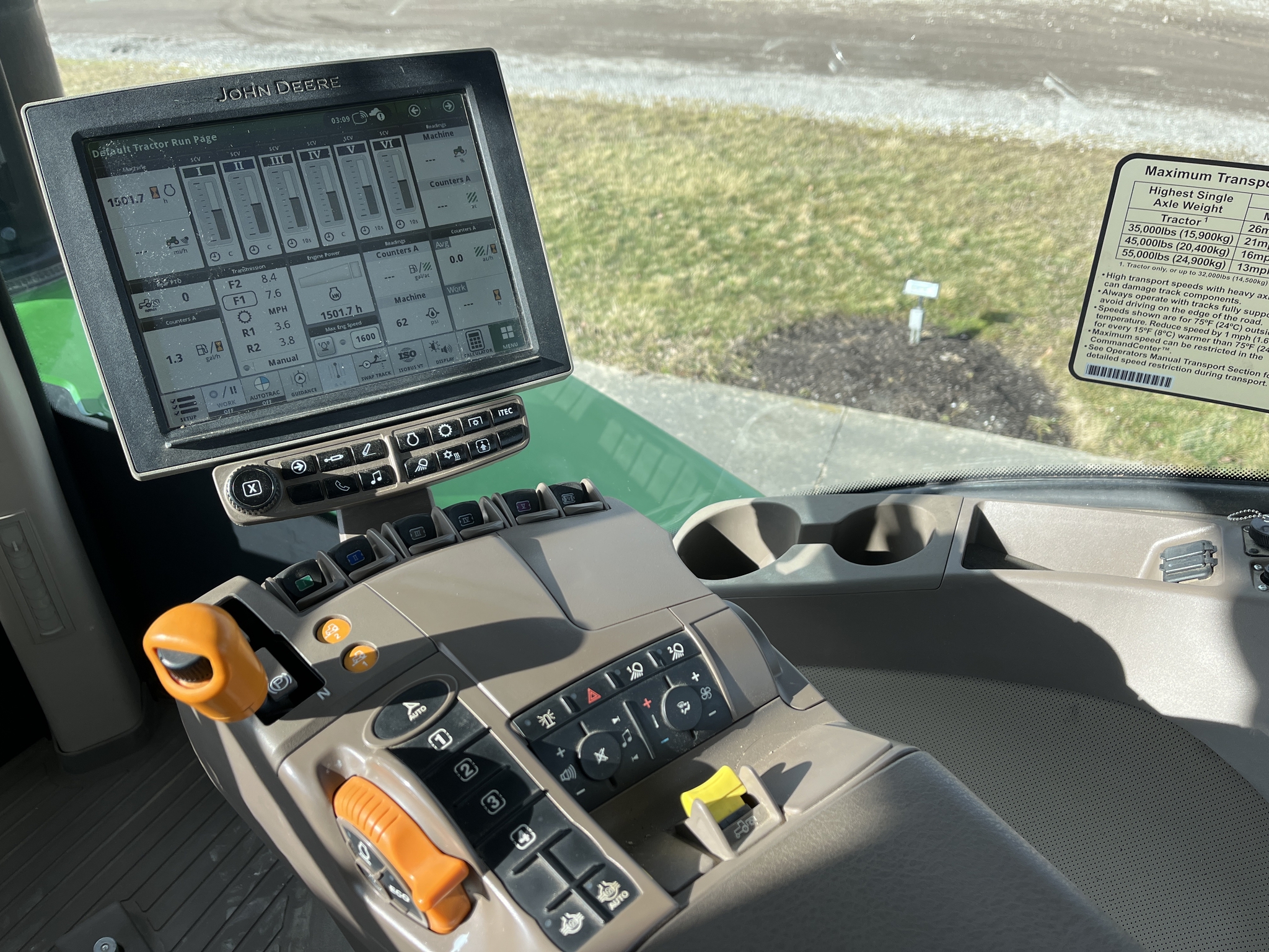 Used 2020 John Deere 9470RX Track Tractors at Koenig Equipment in Greenfield, IN - PhotoXL15