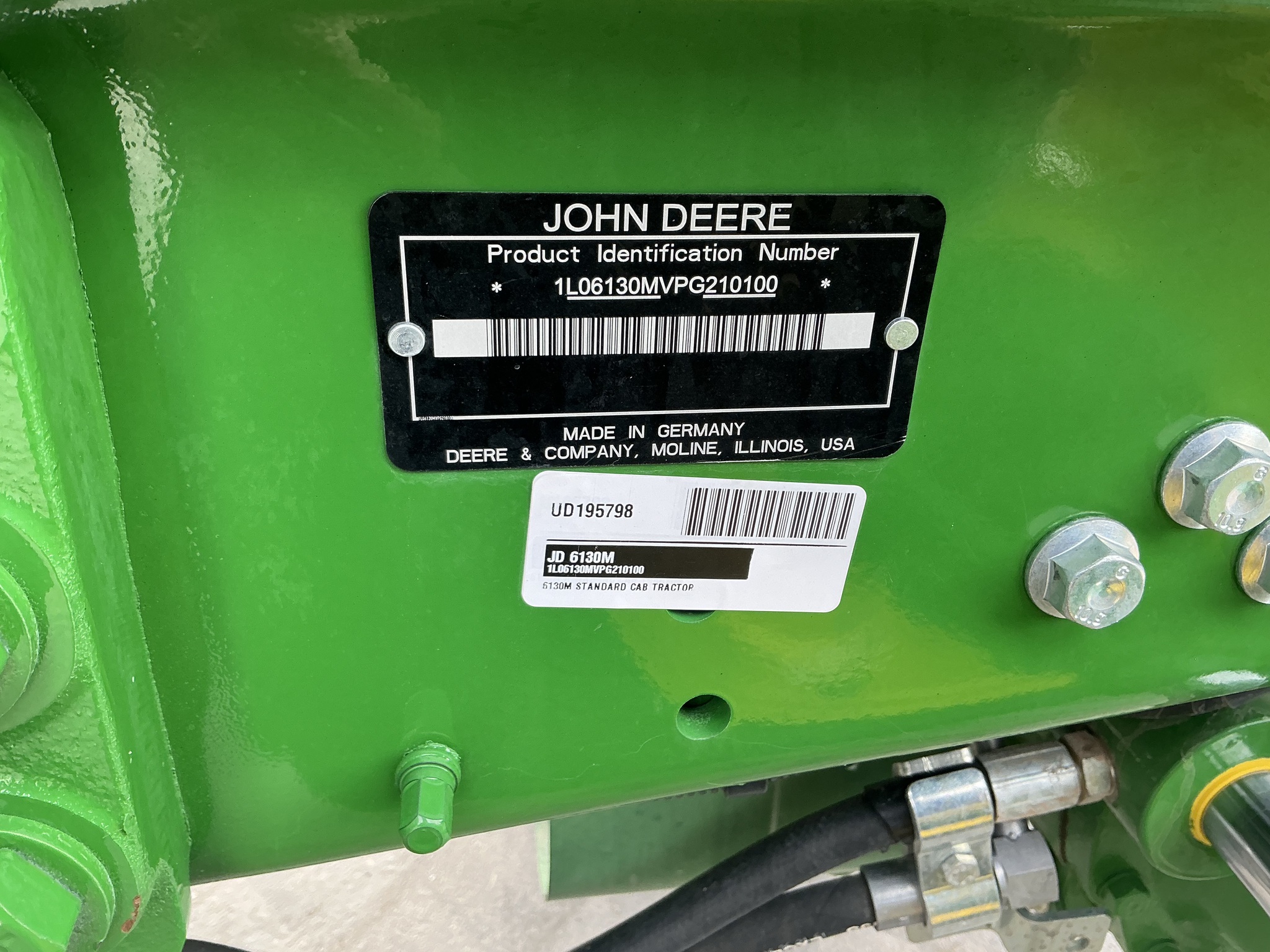 2024 John Deere 6130M Image 9