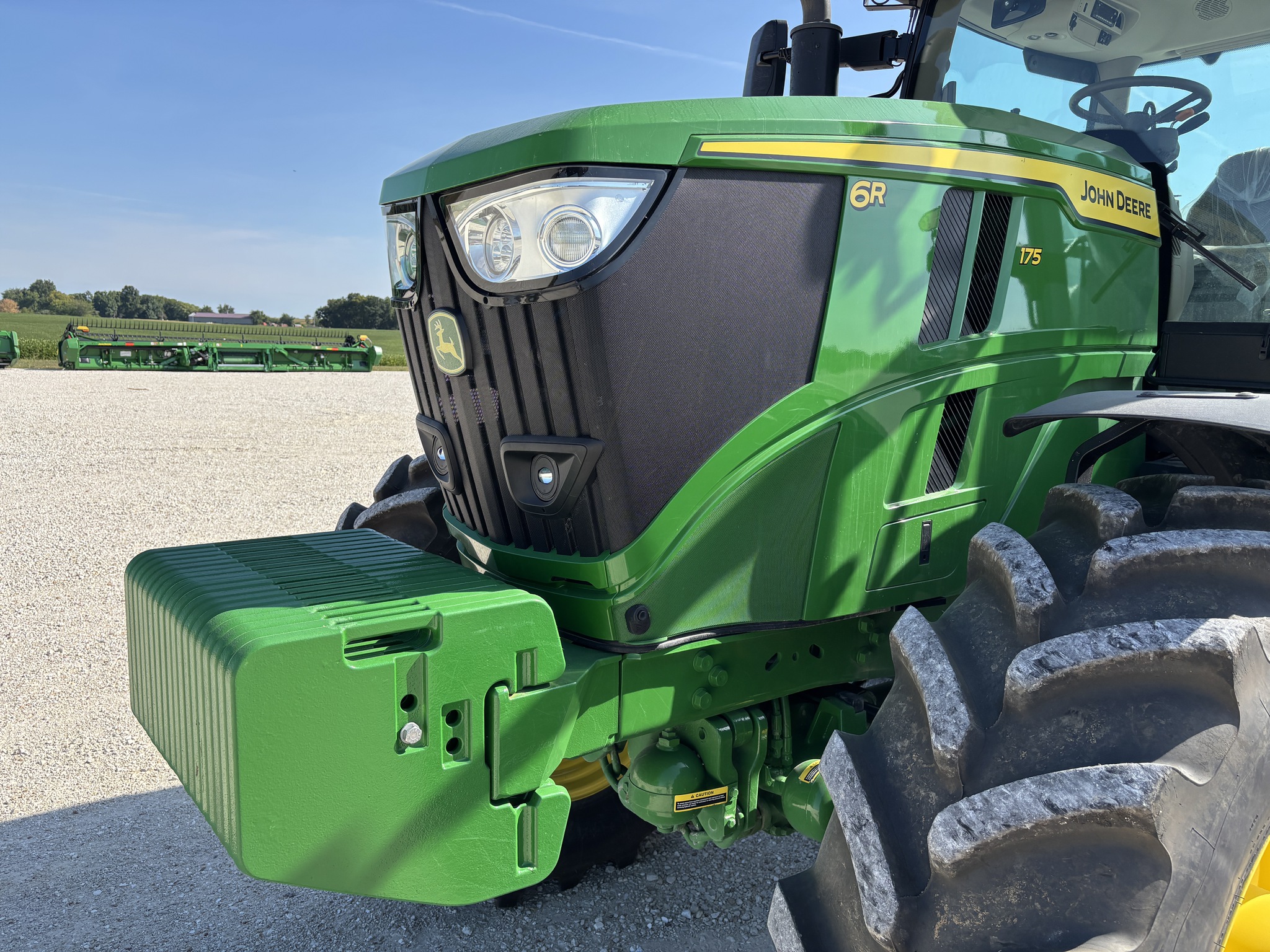  2024 John Deere 6R 175 at Heritage Tractor in Rockport, IL