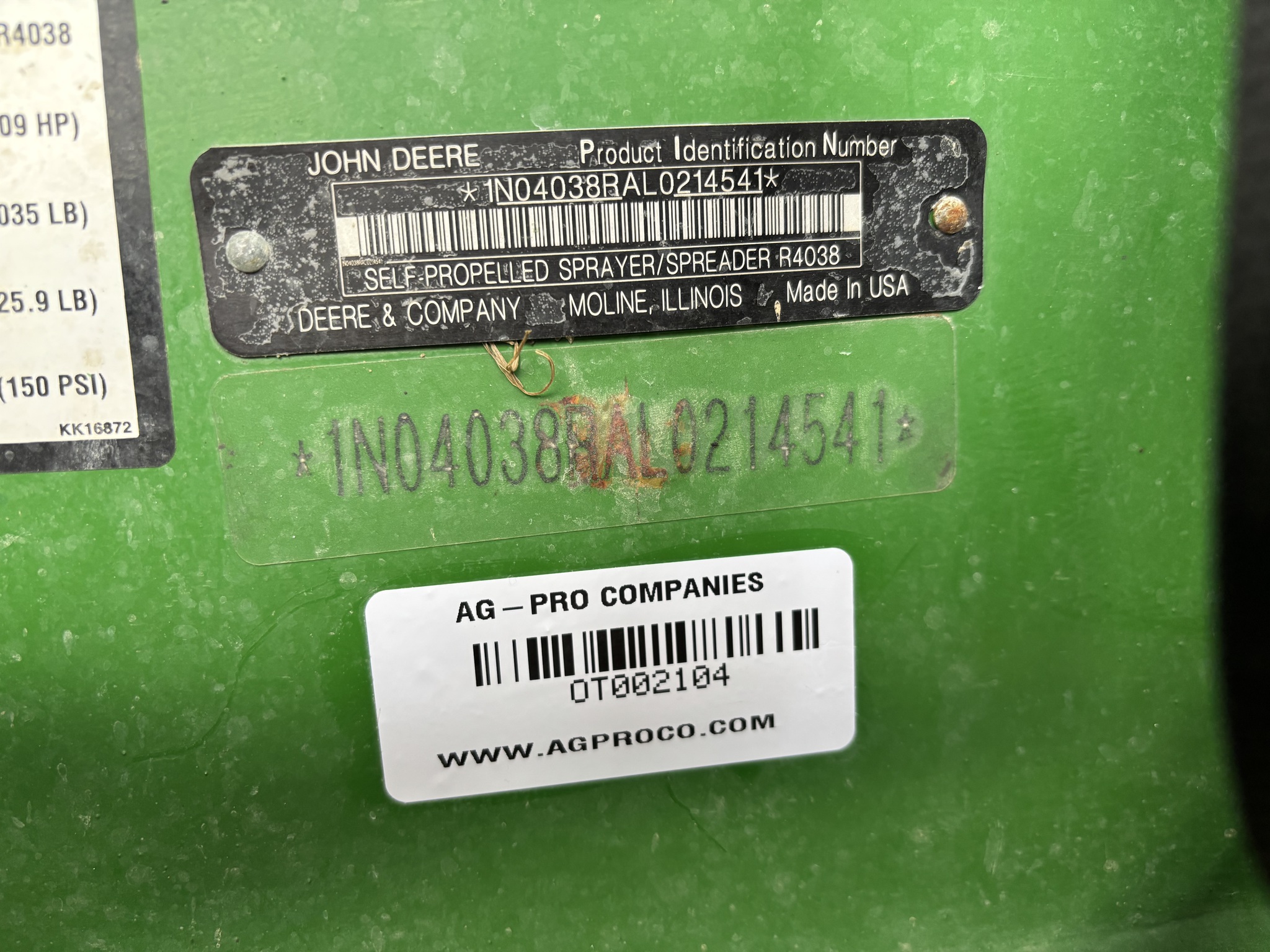 2021 John Deere R4038 Image 24