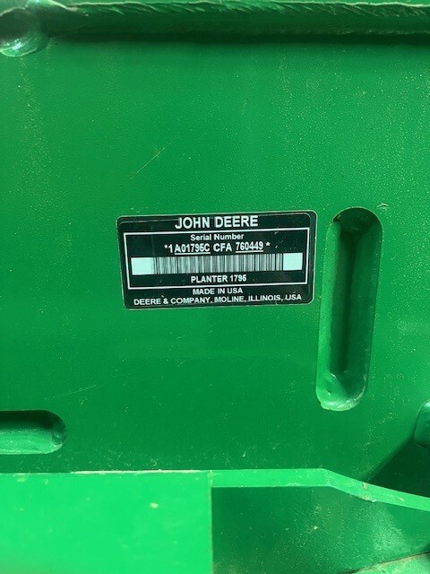 2015 John Deere 1795 Image 8