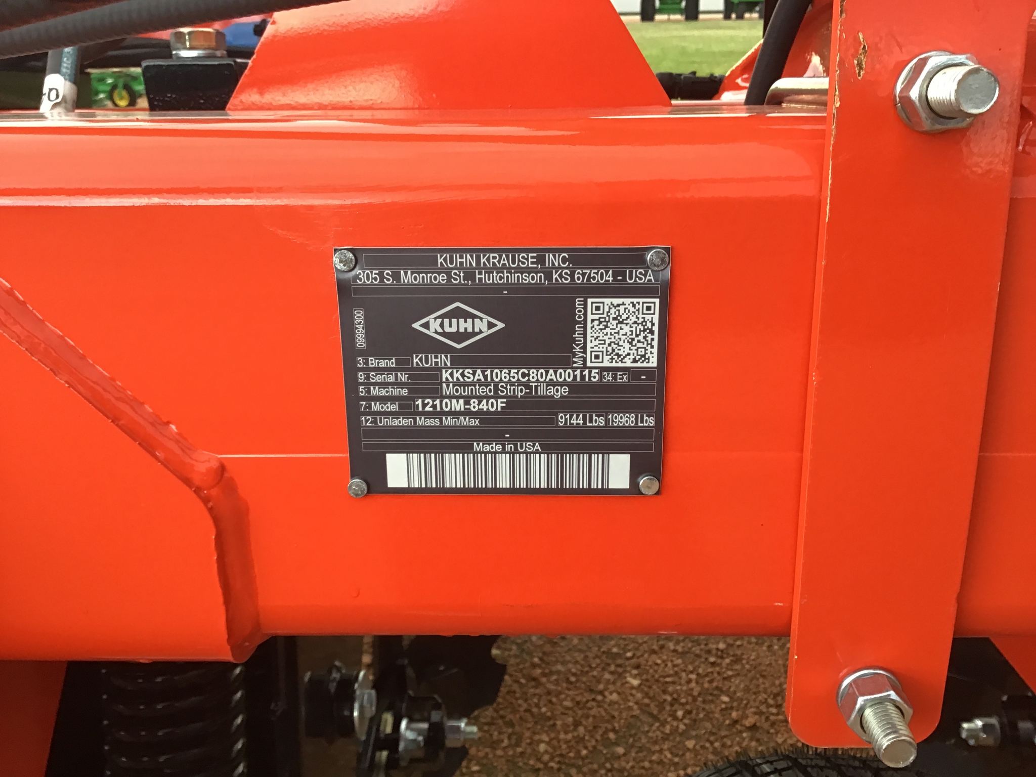 2024 Kuhn Krause 1210M-840F Image 7