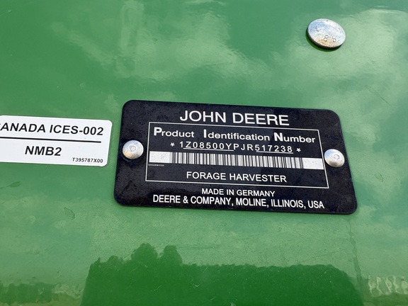 Used 2018 John Deere 8500 Self Propelled Forage Harvesters at Horizon Ag & Turf in Lloydminster, AB - Photo50