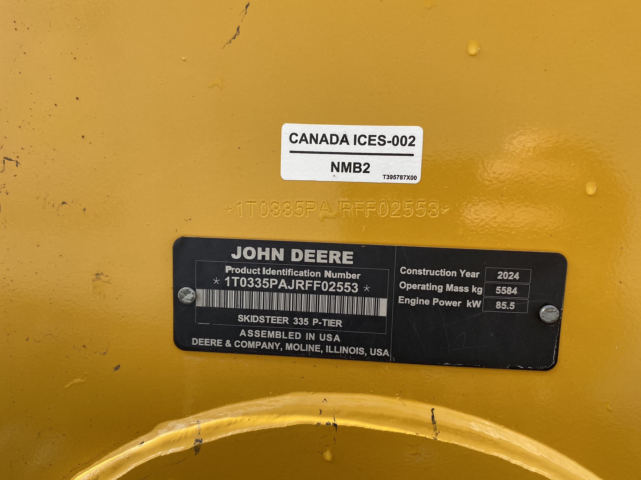 2024 John Deere 335 P Image 40