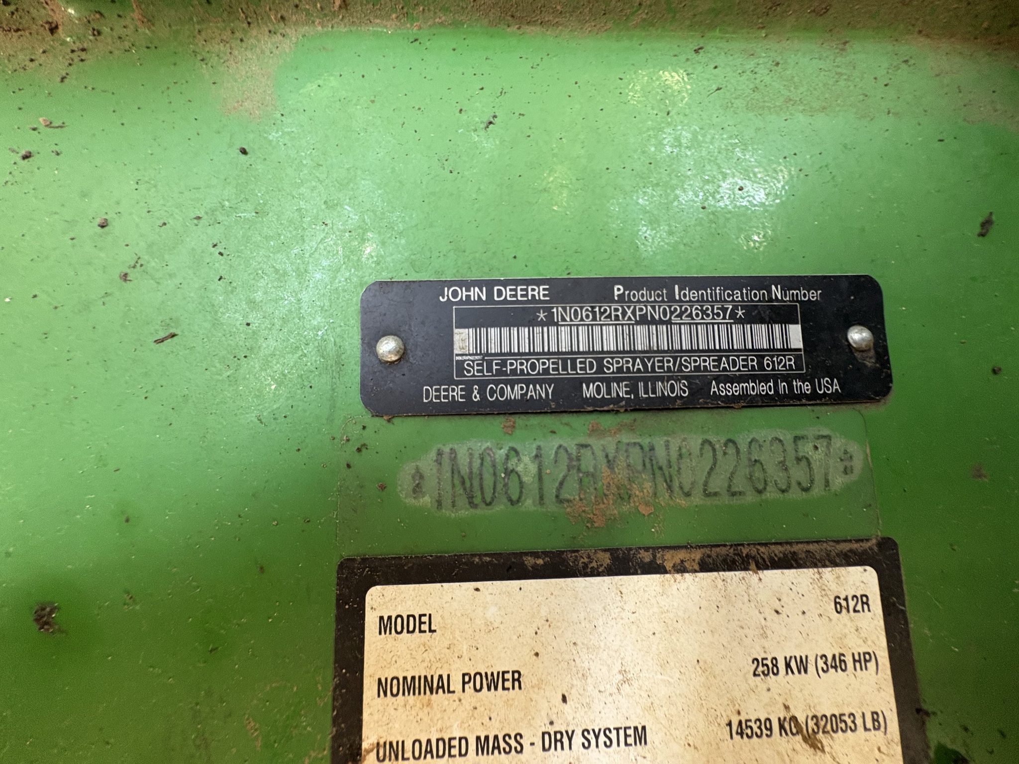  2022 John Deere 612R at Heritage Tractor in Macomb, IL