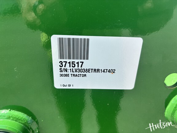 Photo of 2024 John Deere 3038E