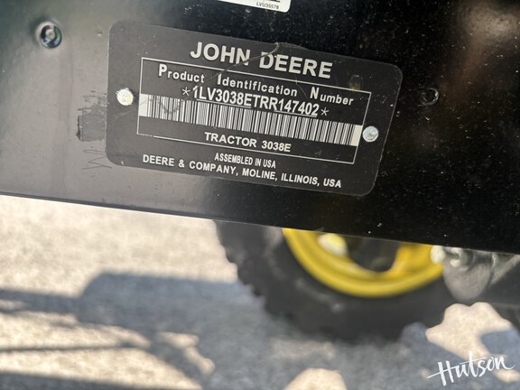 Photo of 2024 John Deere 3038E