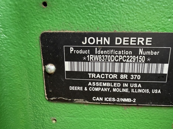 2023 John Deere 8R 370 - Photo40