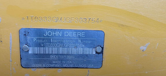 2017 John Deere 333G-6