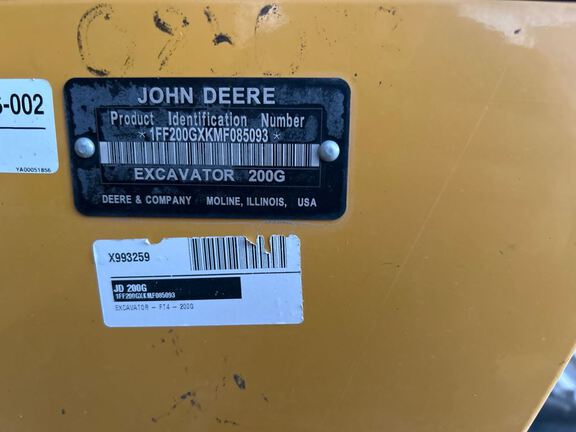 2021 John Deere 200G