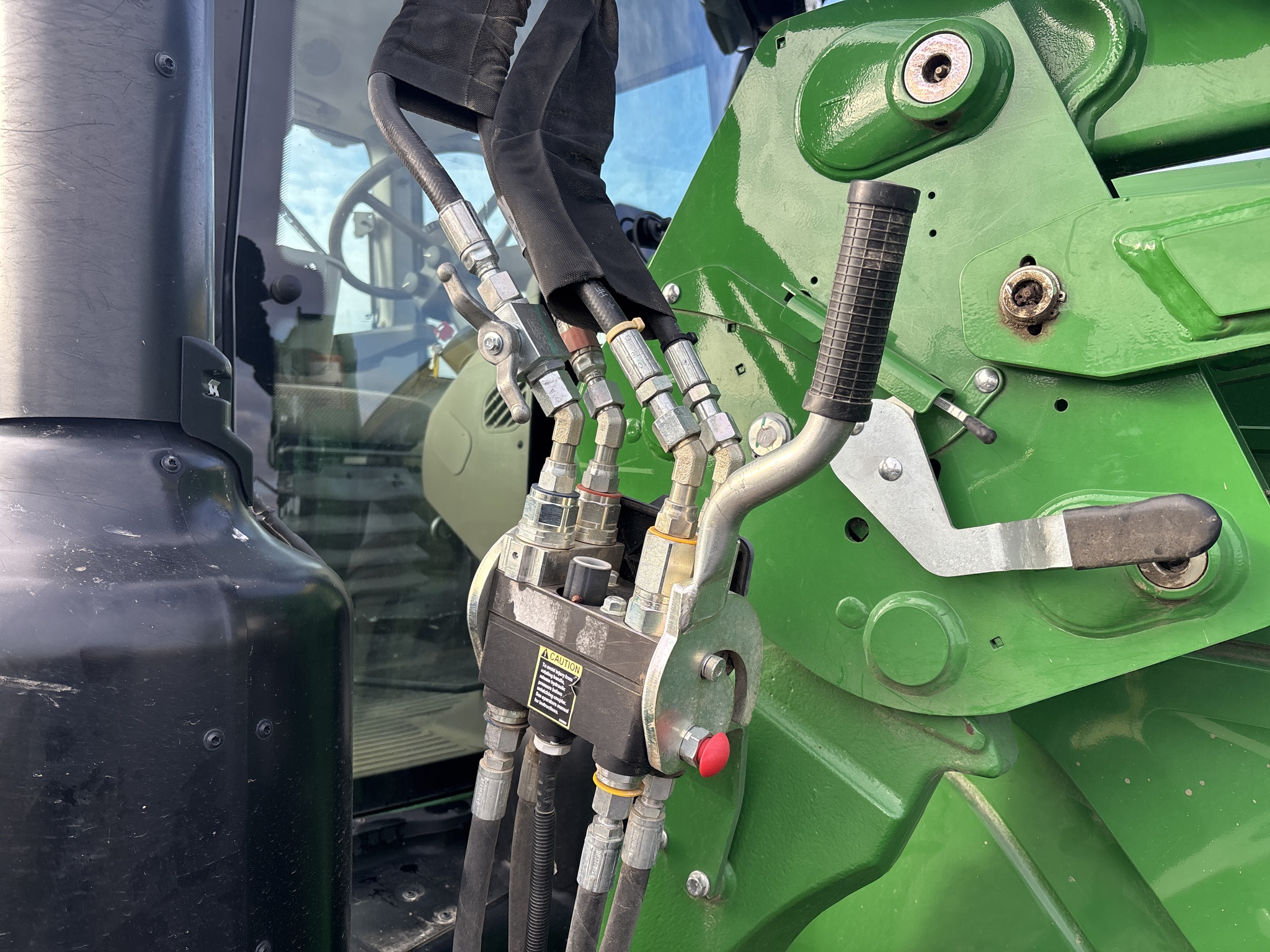 Used 2022 John Deere 6155M Row Crop Tractors at Koenig Equipment in Urbana, OH - PhotoXL8