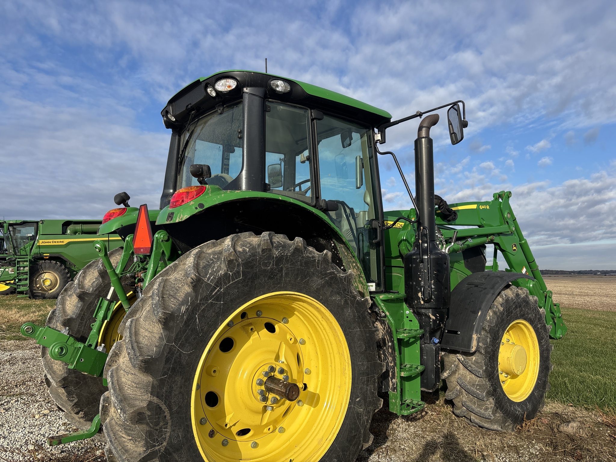 Used 2022 John Deere 6155M Row Crop Tractors at Koenig Equipment in Urbana, OH - PhotoXL1