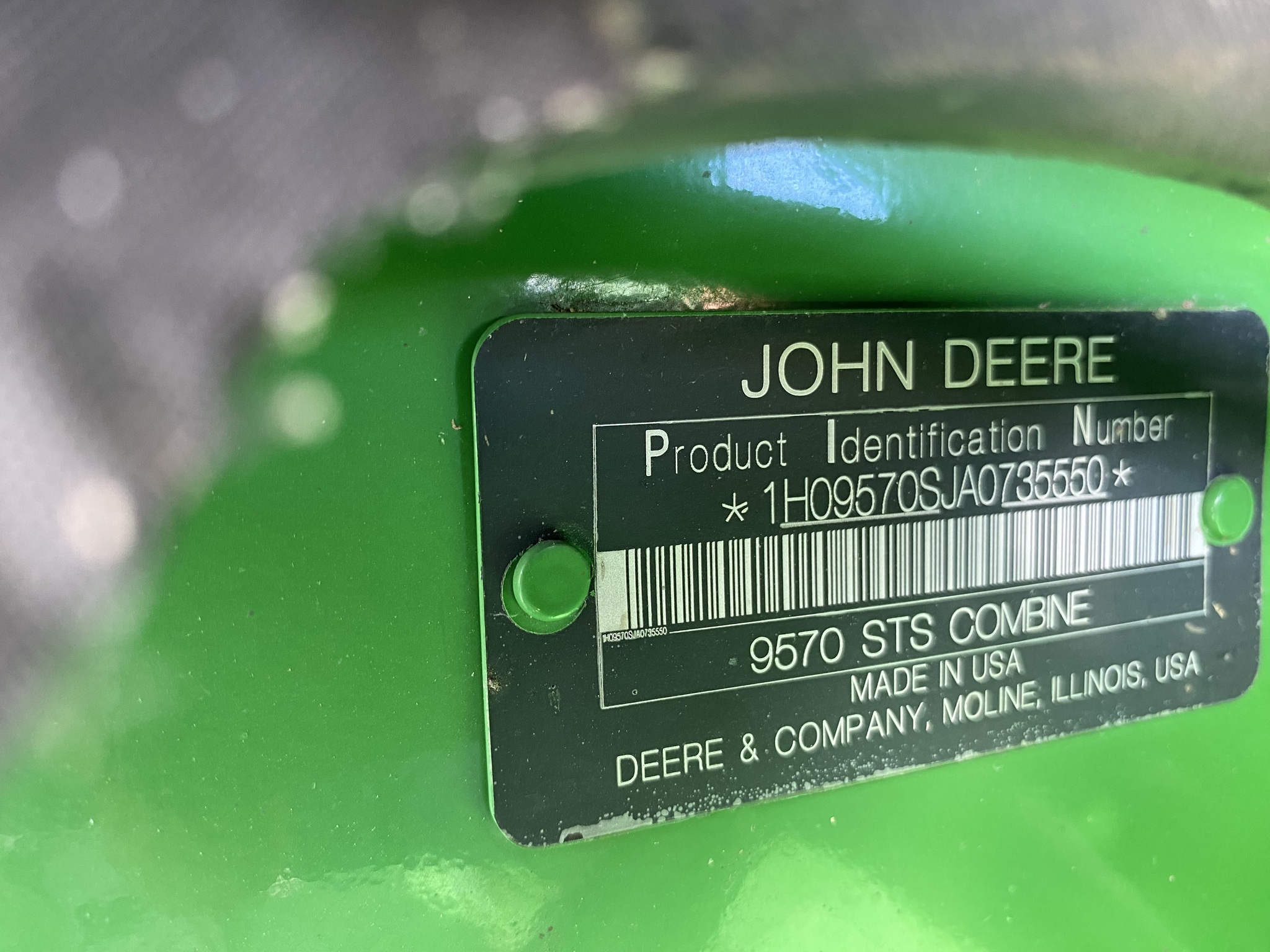 2010 John Deere 9570 STS Image 6