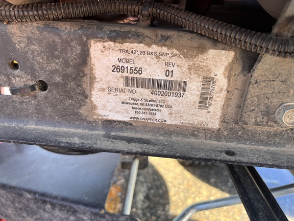 2021 Snapper TRA 42 SPX - Photo22