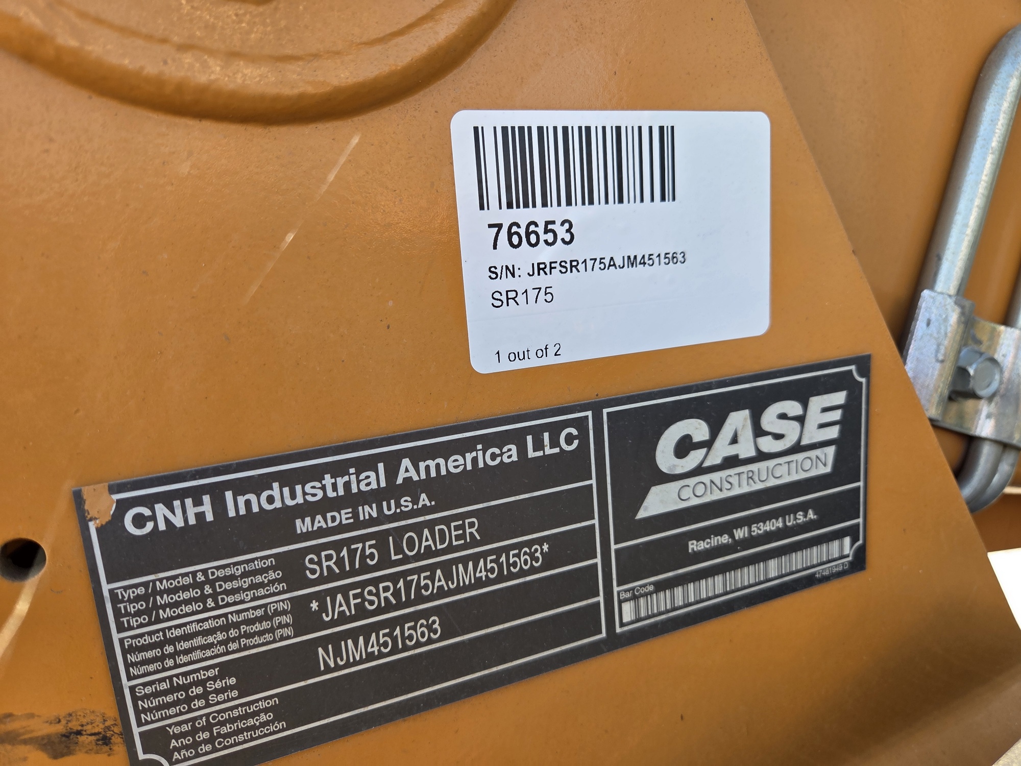 2018 Case IH SR175 Image 10