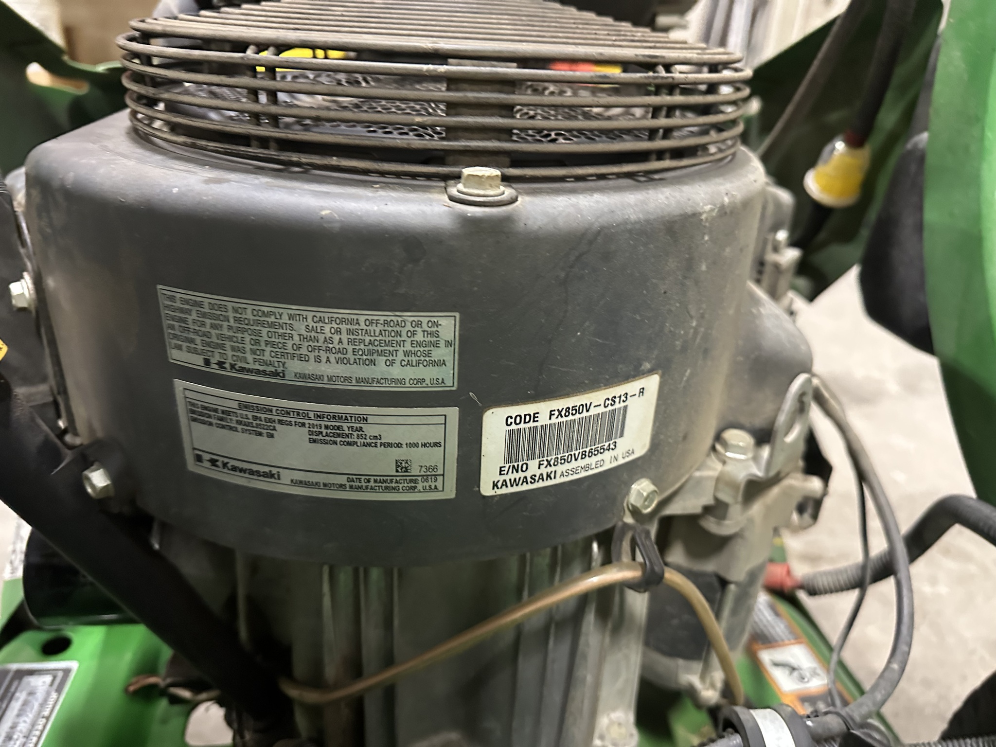 2019 John Deere Z950R Image 19