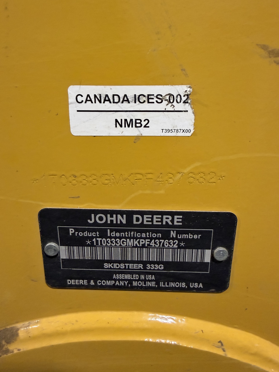  2023 John Deere 333G at Heritage Tractor in Freeport, IL