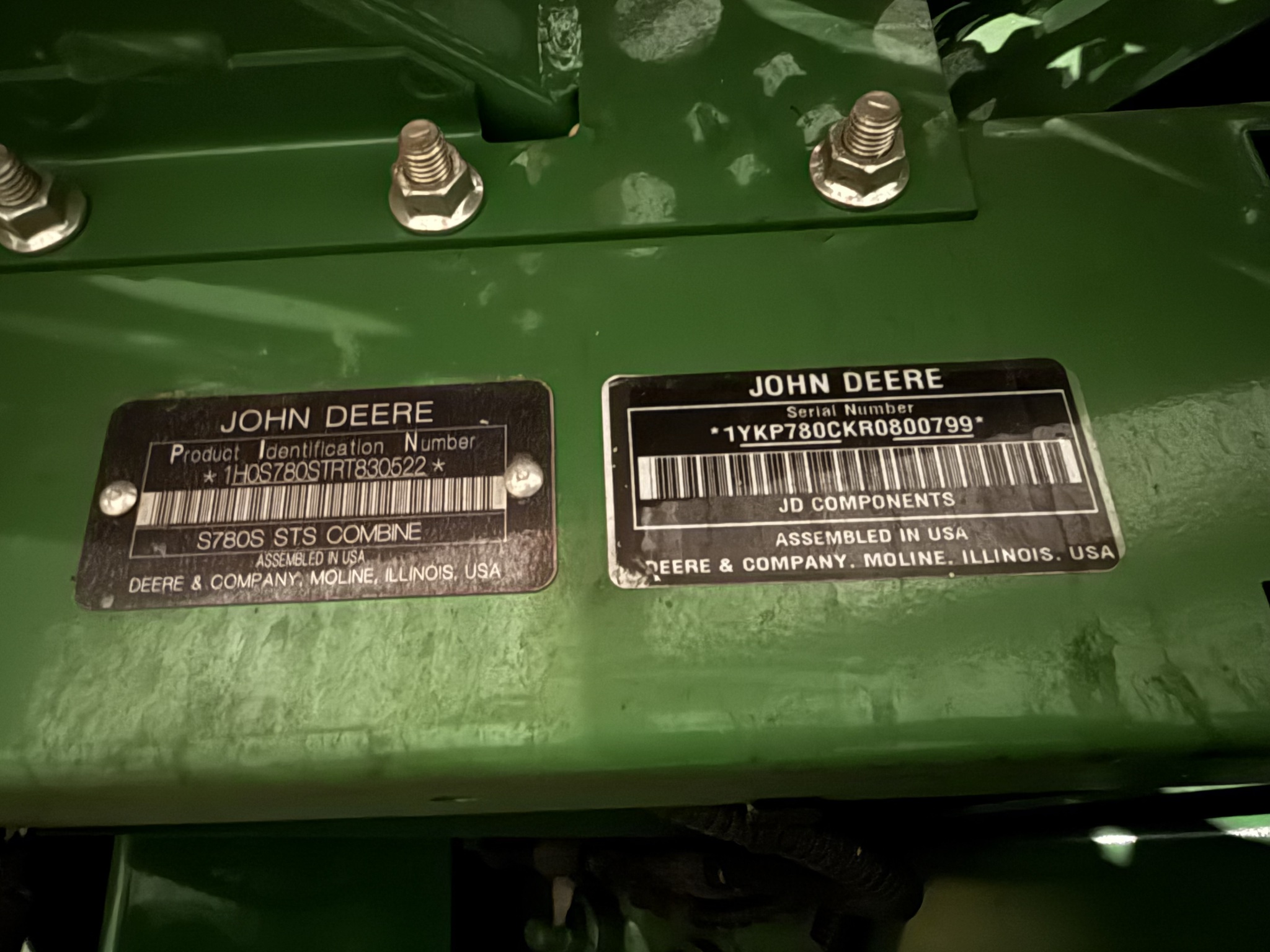 2024 John Deere S780 Image 12