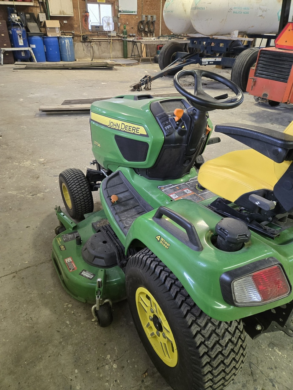 2024 John Deere X734 at Heritage Tractor in Pontiac, IL