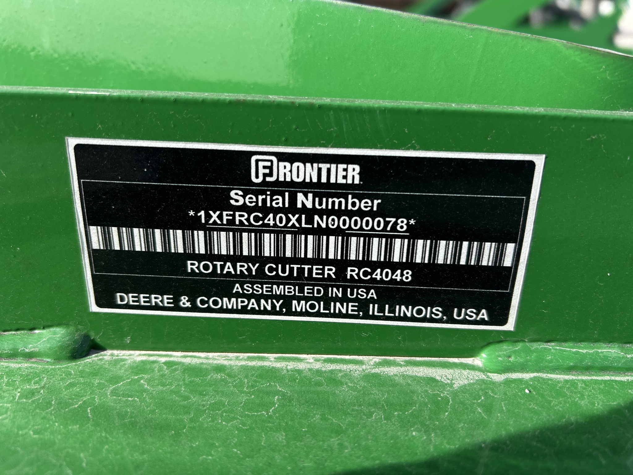  2022 Frontier RC4048 at Heritage Tractor in Anderson, MO