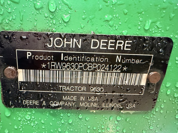 Photo of 2011 John Deere 9630