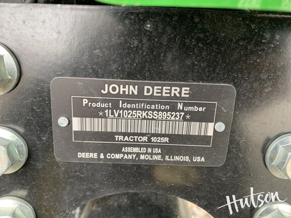 Photo of 2025 John Deere 1025R
