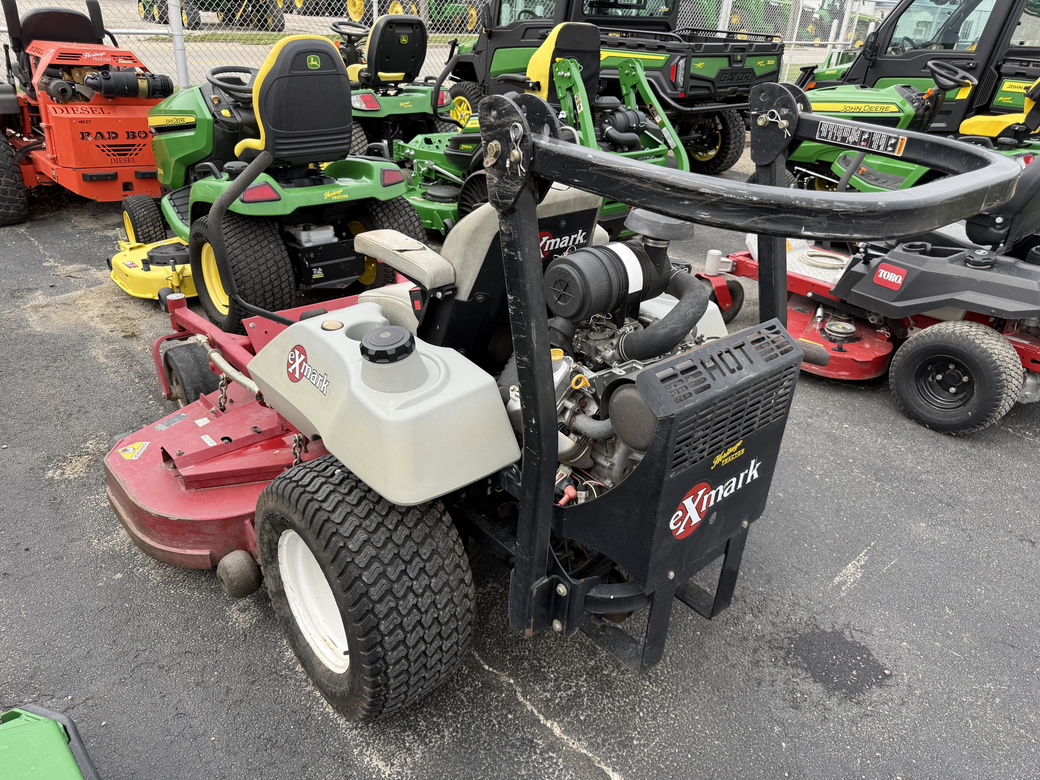  2007 Exmark LZ31BV605 at Heritage Tractor in Pontiac, IL