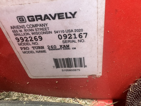 2020 Gravely Pro-Turn 260