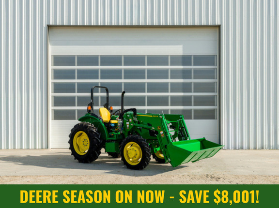 John Deere 5050E Cab Tractor + Loader
