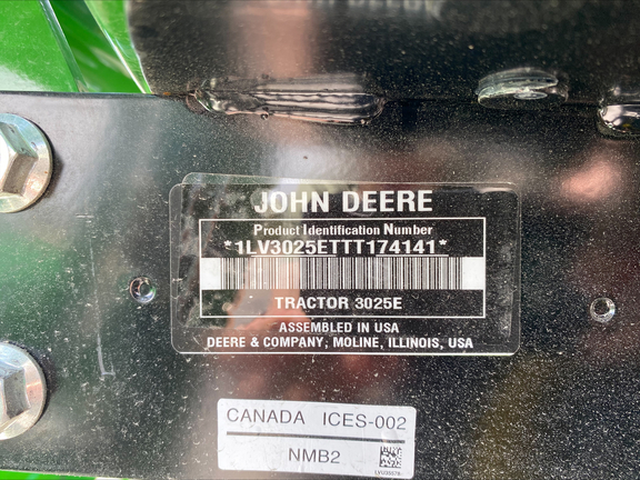 2026 John Deere 3025E