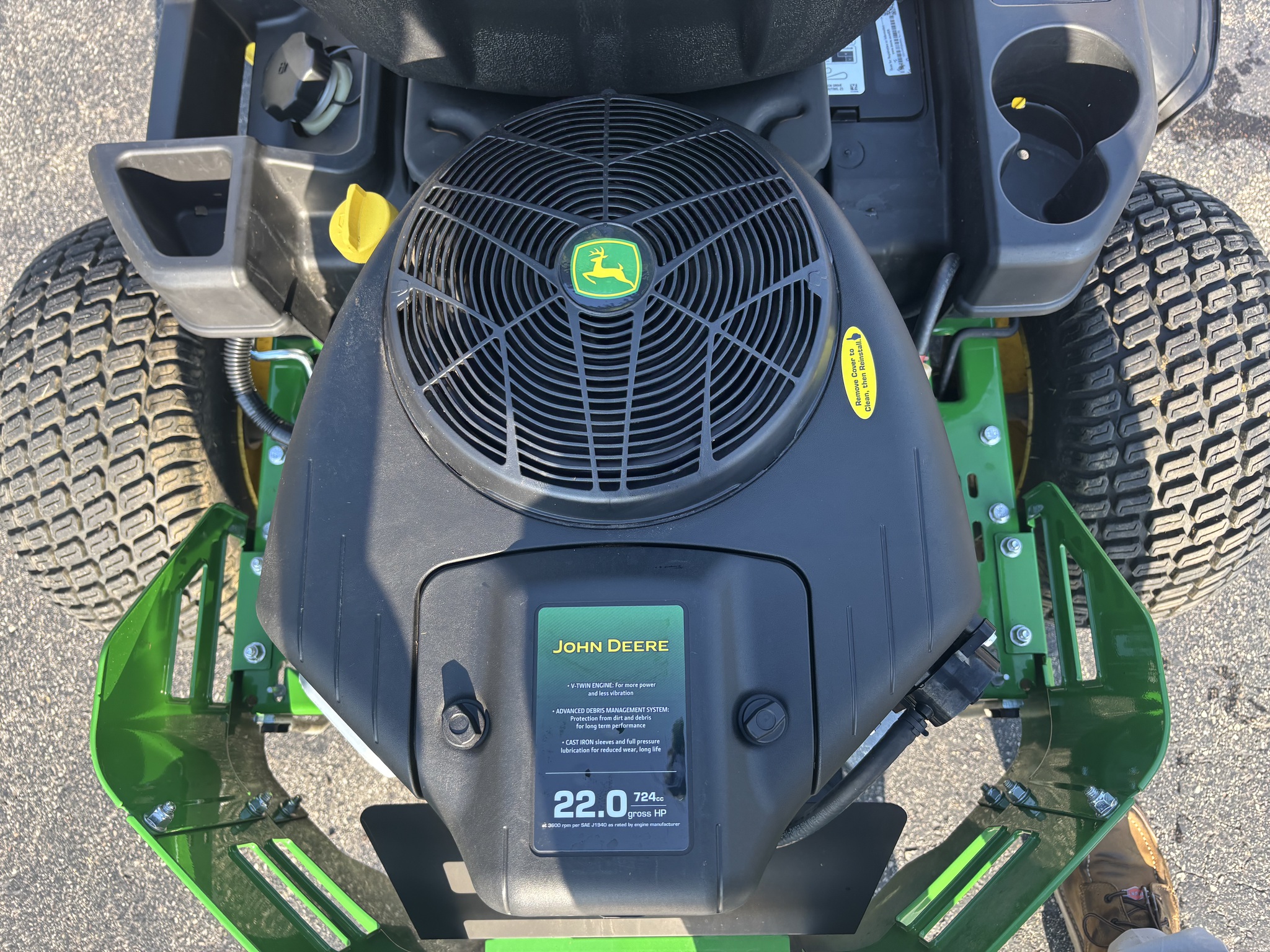 Used 2021 John Deere Z345M Zero Turn Mowers at Koenig Equipment in Tipp City, OH - PhotoXL15