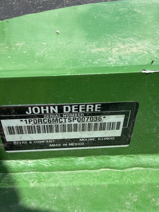 2025 John Deere rc6m