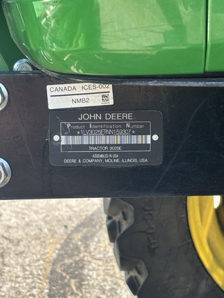 2022 John-Deere 3025E
