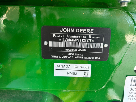 2026 John Deere 4044M
