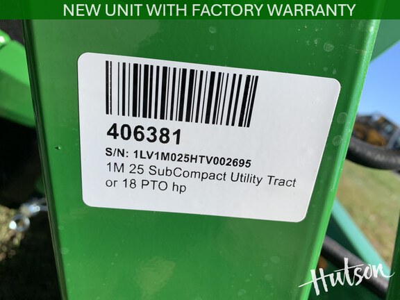 Photo of 2027 John Deere 1M 25