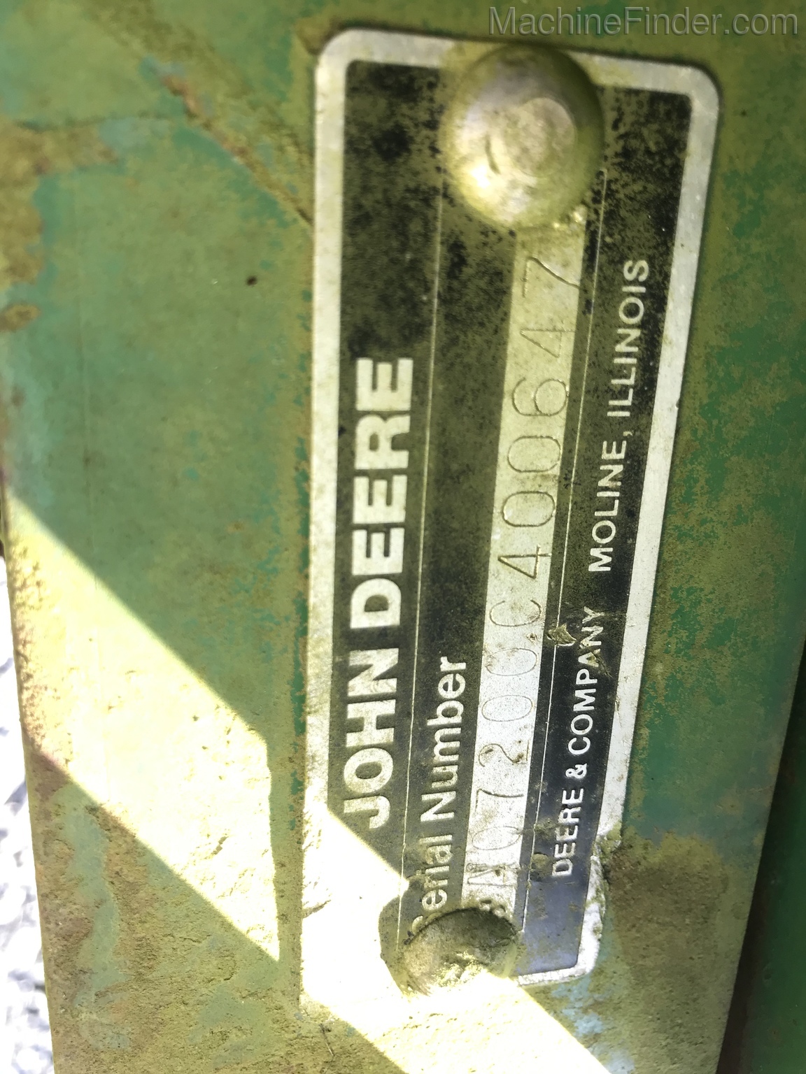 1989 John Deere 7200 Image 6