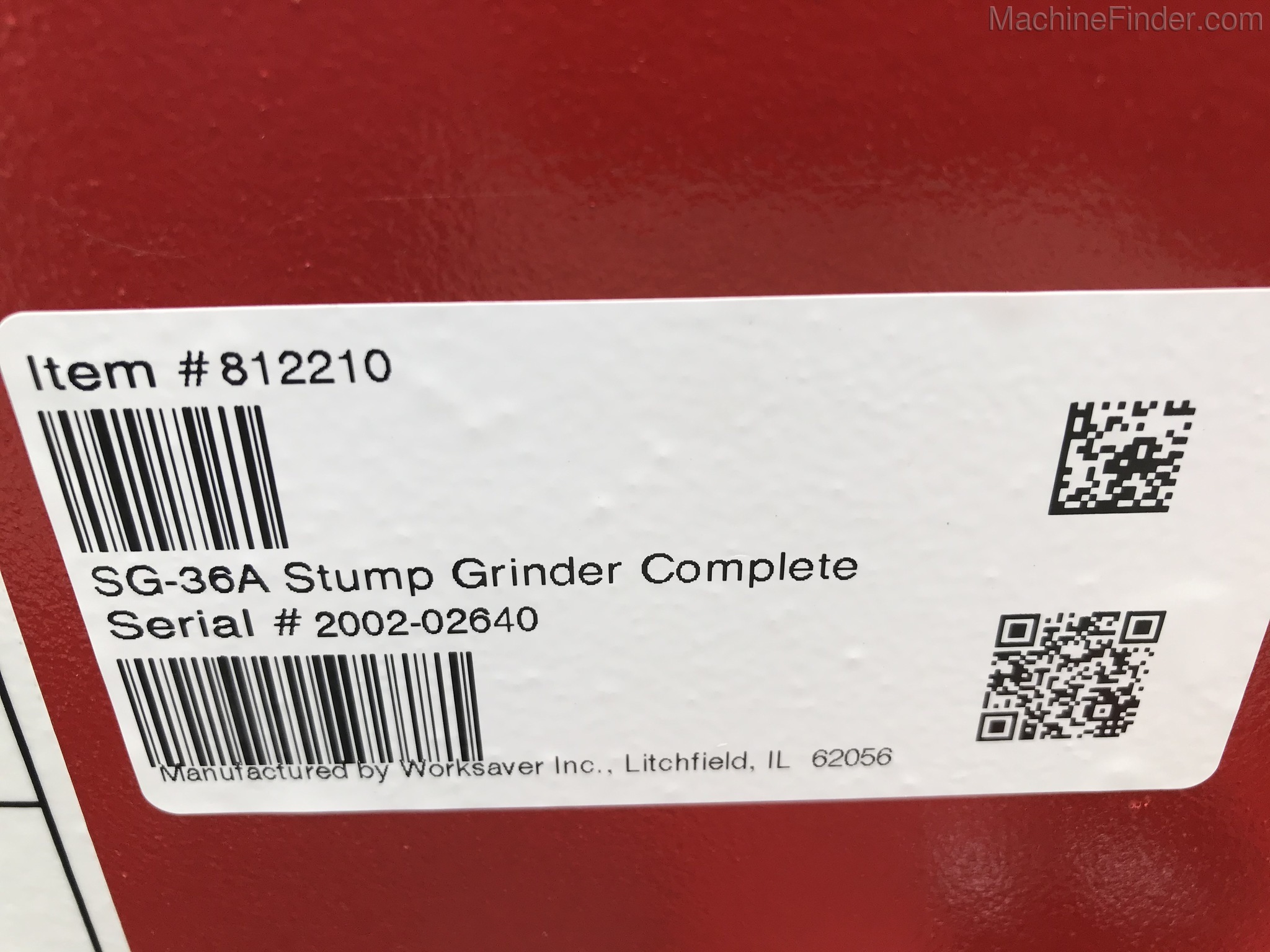 2020 Worksaver SG36A Image 5