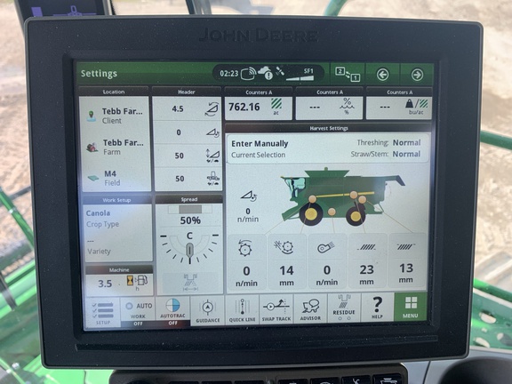 2022 John Deere X9 1100