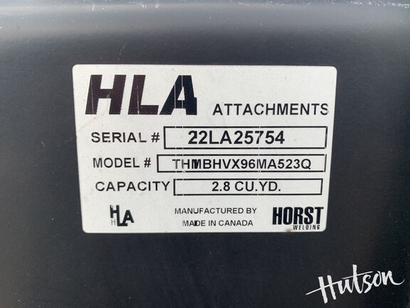 Photo of 2024 HLA 2.8 CU. YD