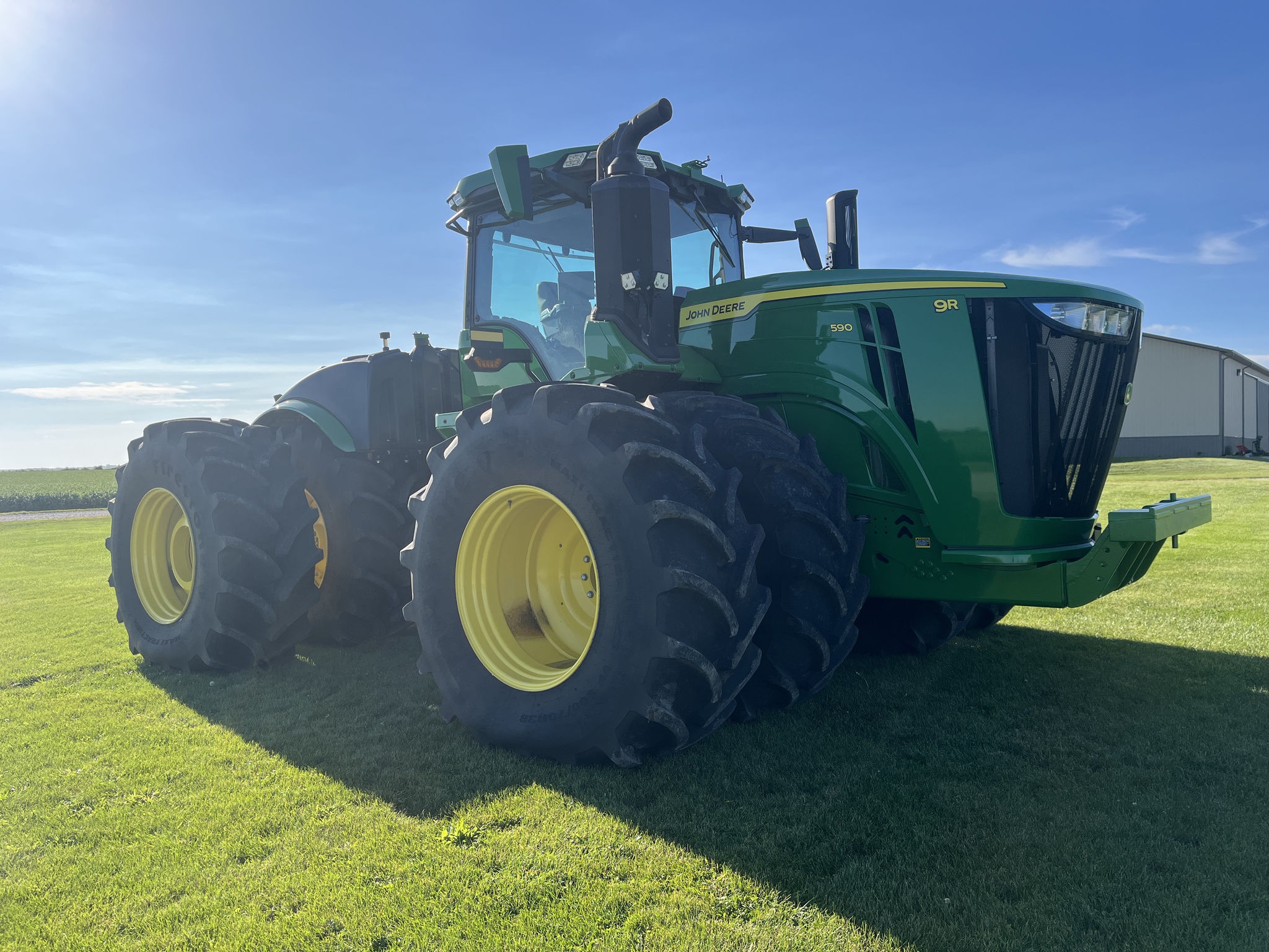  2022 John Deere 9R 590 at Heritage Tractor in Geneseo, IL