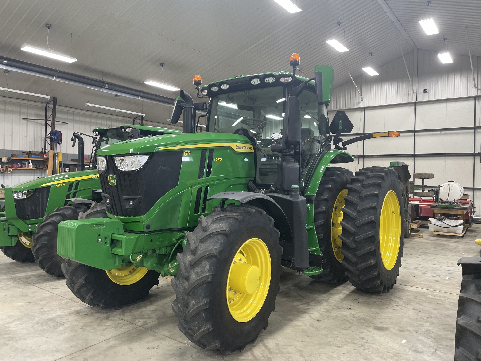 Used 2023 John Deere 6R 250 Row Crop Tractors at Koenig Equipment in Greensburg, IN - PhotoXL38