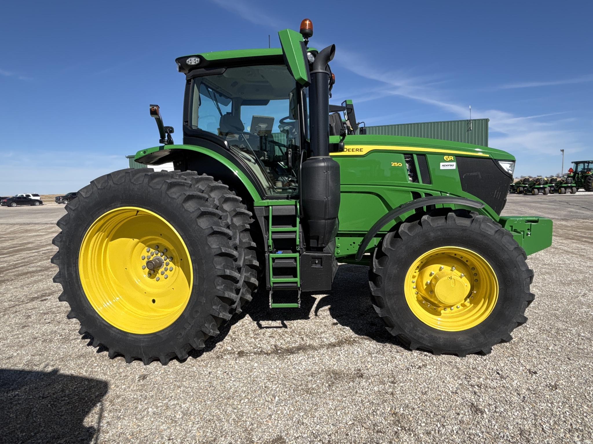 Used 2023 John Deere 6R 250 Row Crop Tractors at Koenig Equipment in Greensburg, IN - PhotoXL6