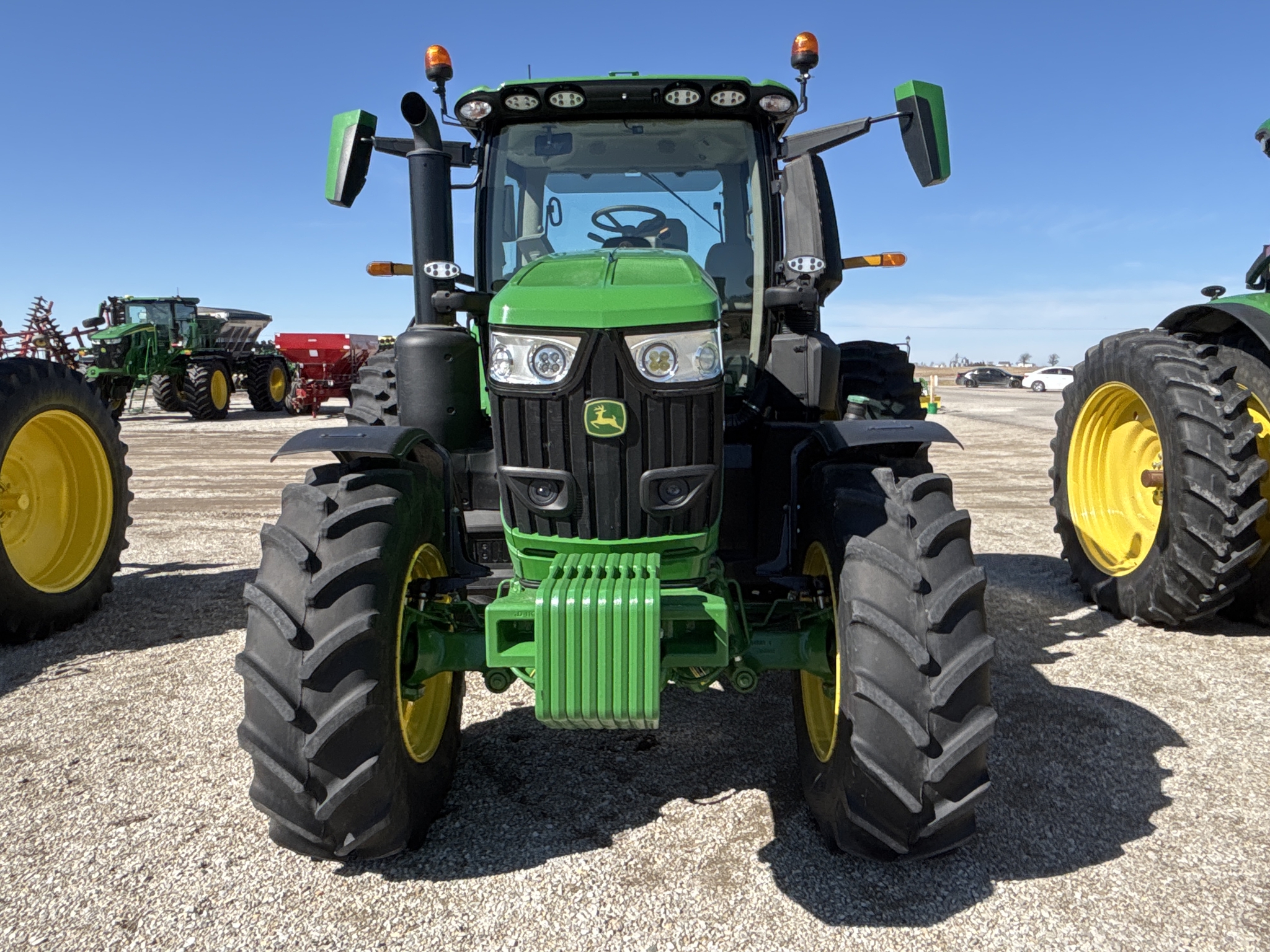 Used 2023 John Deere 6R 250 Row Crop Tractors at Koenig Equipment in Greensburg, IN - PhotoXL8