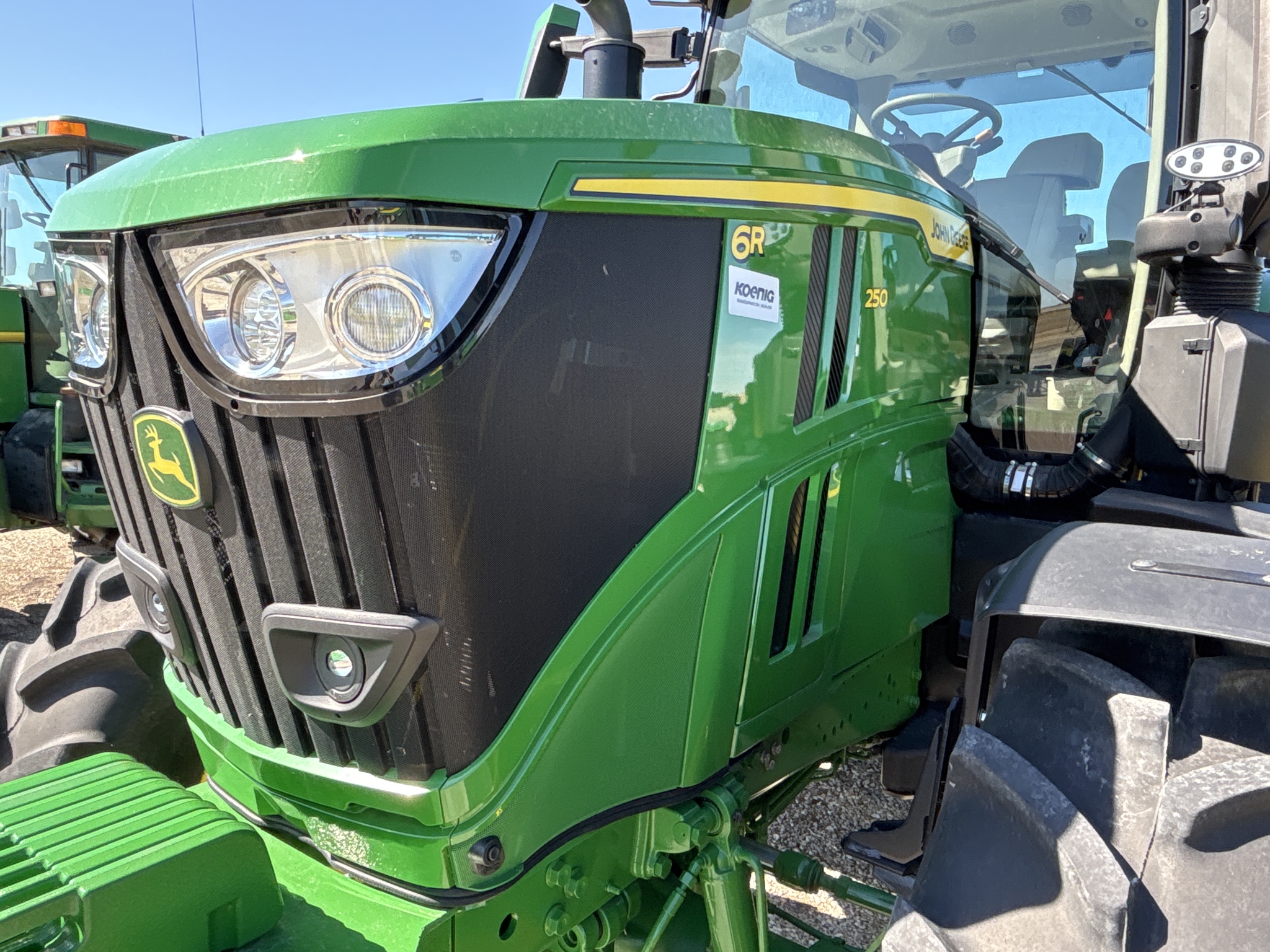 Used 2023 John Deere 6R 250 Row Crop Tractors at Koenig Equipment in Greensburg, IN - PhotoXL10