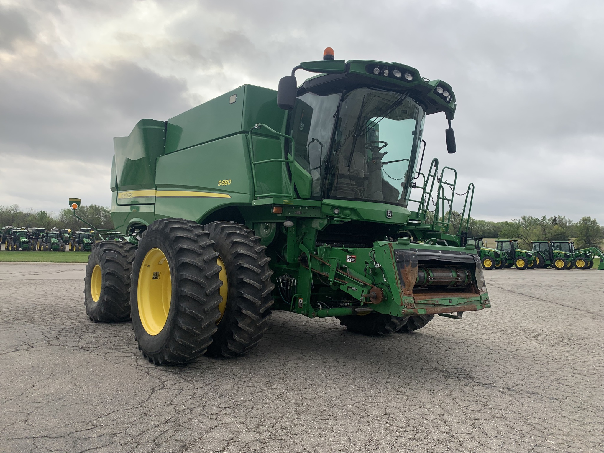  2015 John Deere S680 at Heritage Tractor in Baldwin City, KS