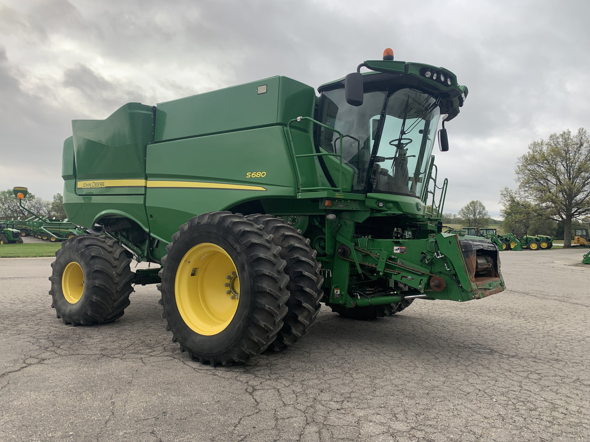  2015 John Deere S680 at Heritage Tractor in Baldwin City, KS