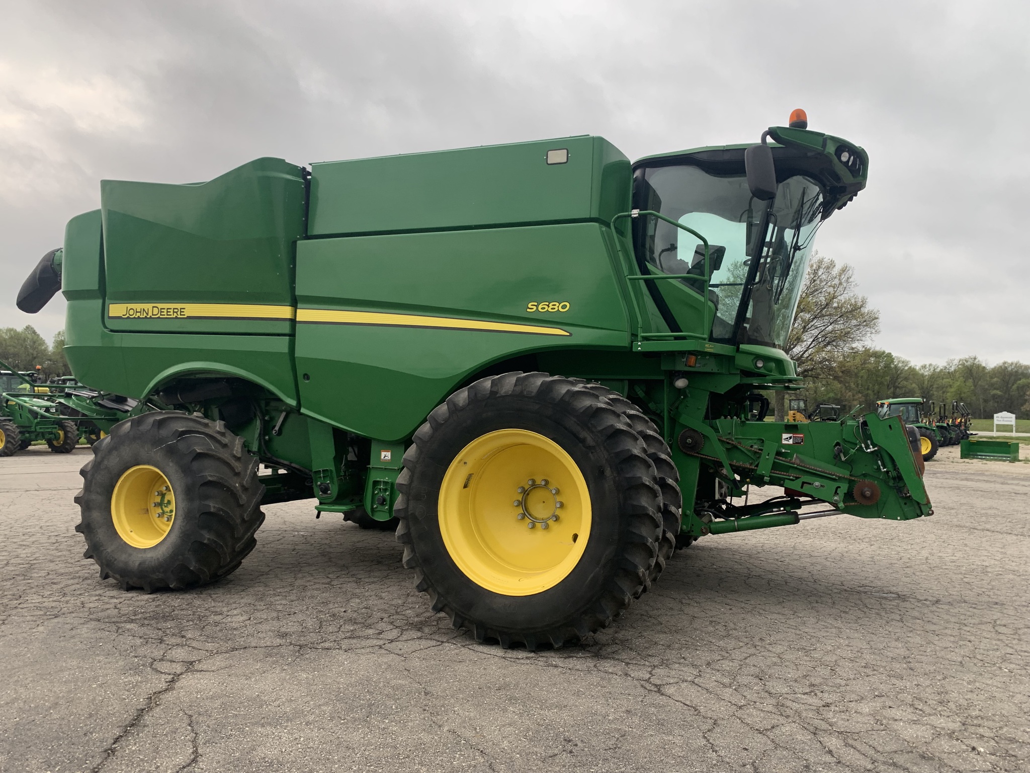  2015 John Deere S680 at Heritage Tractor in Baldwin City, KS